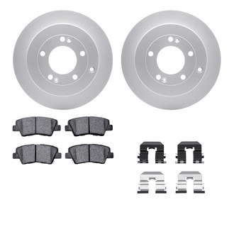 R1 Concepts® - Carbon Series Rear Brake Kit with 5000 OE Pads