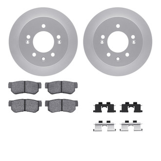 R1 Concepts® - Carbon Series Rear Brake Kit with 5000 OE Pads