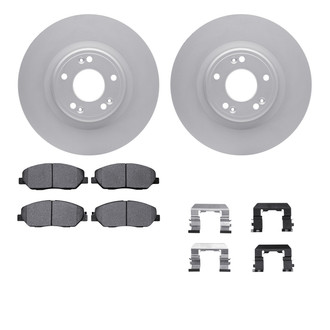 R1 Concepts® - Carbon Series Front Brake Kit with 5000 OE Pads
