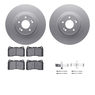 R1 Concepts® - Carbon Series Front Brake Kit with 5000 OE Pads