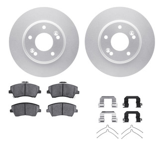 R1 Concepts® - Carbon Series Front Brake Kit with 5000 OE Pads