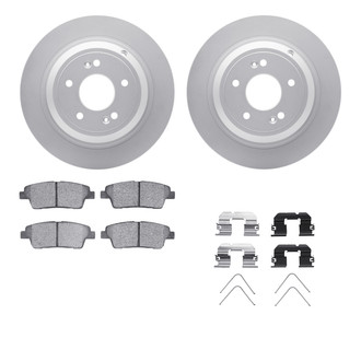 R1 Concepts® - Carbon Series Rear Brake Kit with 5000 OE Pads