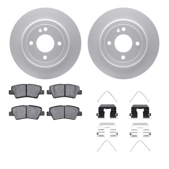 R1 Concepts® - Carbon Series Rear Brake Kit with 5000 OE Pads