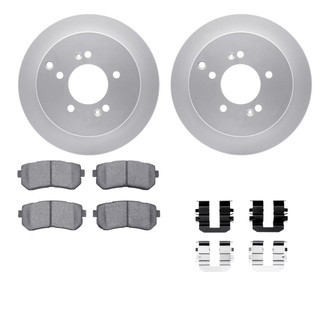 R1 Concepts® - Carbon Series Rear Brake Kit with 5000 OE Pads