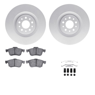 R1 Concepts® - Carbon Series Front Brake Kit with 5000 OE Pads