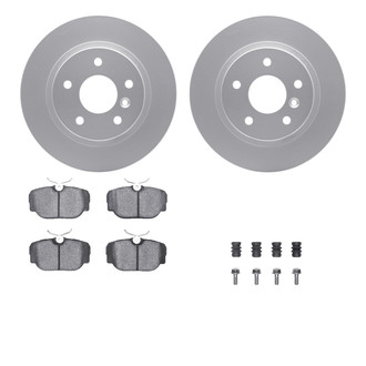 R1 Concepts® - Carbon Series Rear Brake Kit with 5000 OE Pads