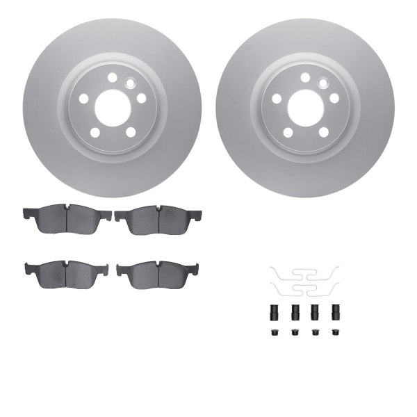  R1 Concepts® - Carbon Series Front Brake Kit with 5000 OE Pads