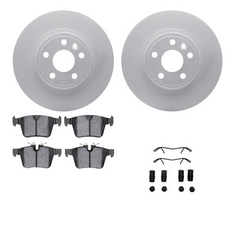 R1 Concepts® - Carbon Series Rear Brake Kit with 5000 OE Pads