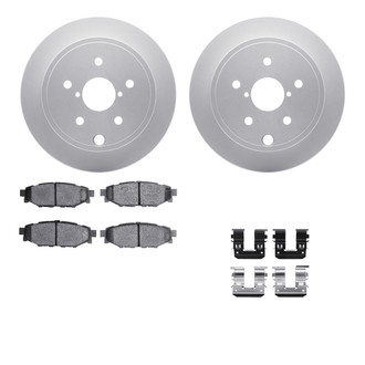 R1 Concepts® - Carbon Series Rear Brake Kit with 5000 OE Pads