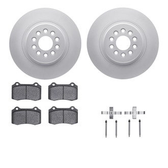 R1 Concepts® - Carbon Series Rear Brake Kit with 5000 OE Pads