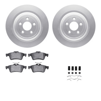 R1 Concepts® - Carbon Series Rear Brake Kit with 5000 OE Pads