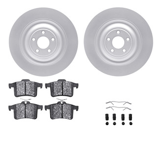 R1 Concepts® - Carbon Series Rear Brake Kit with 5000 OE Pads