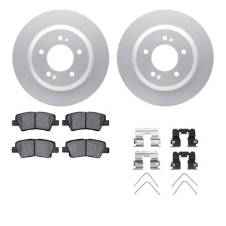 R1 Concepts® - Carbon Series Rear Brake Kit with 5000 OE Pads