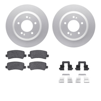 R1 Concepts® - Carbon Series Rear Brake Kit with 5000 OE Pads