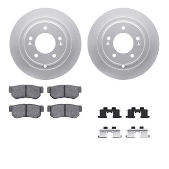 R1 Concepts® - Carbon Series Rear Brake Kit with 5000 OE Pads