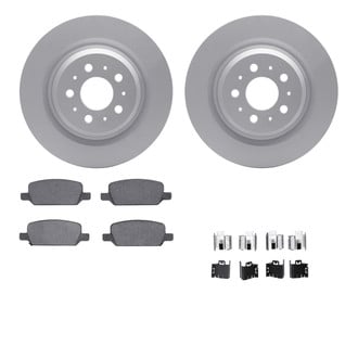 R1 Concepts® - Carbon Coated Brake Kit with Optimum OE Pads