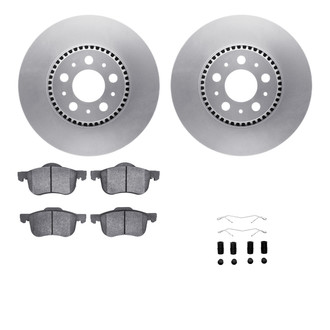 R1 Concepts® - Carbon Series Front Brake Kit with 5000 OE Pads