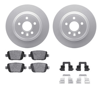R1 Concepts® - Carbon Series Rear Brake Kit with 5000 OE Pads