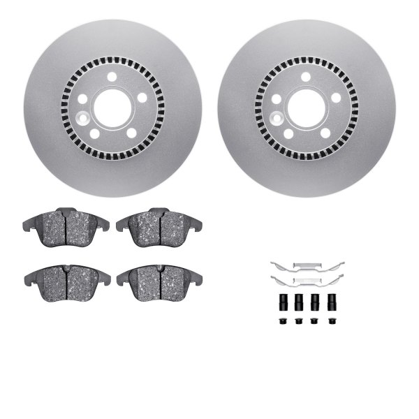  R1 Concepts® - Carbon Series Front Brake Kit with 5000 OE Pads