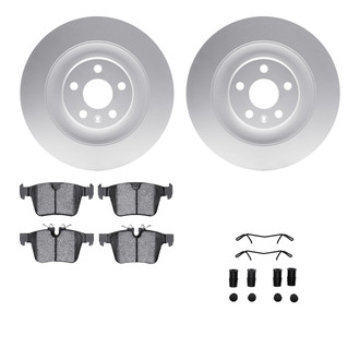 R1 Concepts® - Carbon Series Rear Brake Kit with 5000 OE Pads