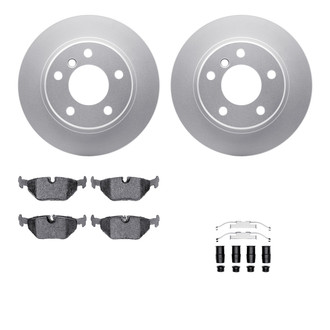 R1 Concepts® - Carbon Series Rear Brake Kit with 5000 OE Pads