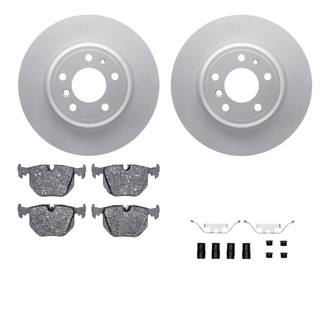 R1 Concepts® - Carbon Series Rear Brake Kit with 5000 OE Pads