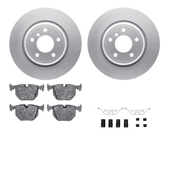 R1 Concepts® - Carbon Series Rear Brake Kit with 5000 OE Pads