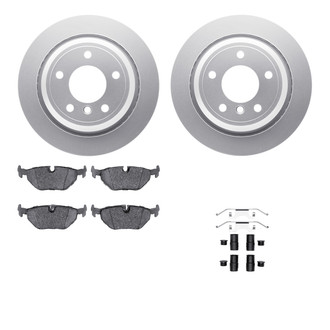 R1 Concepts® - Carbon Series Rear Brake Kit with 5000 OE Pads