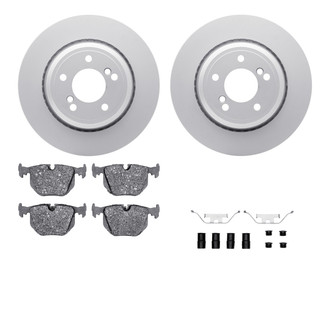 R1 Concepts® - Carbon Series Rear Brake Kit with 5000 OE Pads