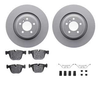 R1 Concepts® - Carbon Series Rear Brake Kit with 5000 OE Pads
