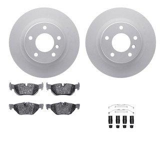 R1 Concepts® - Carbon Series Rear Brake Kit with 5000 OE Pads