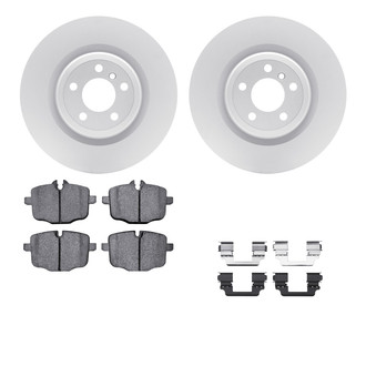 R1 Concepts® - Carbon Series Rear Brake Kit with 5000 OE Pads