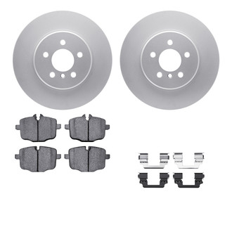 R1 Concepts® - Carbon Series Rear Brake Kit with 5000 OE Pads