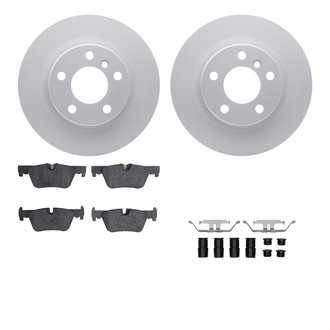 R1 Concepts® - Carbon Series Rear Brake Kit with 5000 OE Pads
