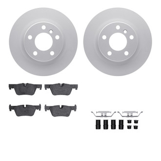 R1 Concepts® - Carbon Series Rear Brake Kit with 5000 OE Pads