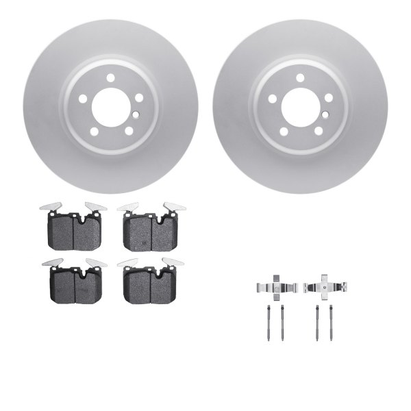  R1 Concepts® - Carbon Series Front Brake Kit with 5000 OE Pads