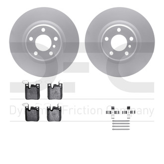 R1 Concepts® - Carbon Series Rear Brake Kit with 5000 OE Pads