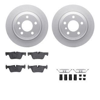 R1 Concepts® - Carbon Series Rear Brake Kit with 5000 OE Pads