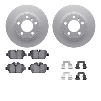 R1 Concepts® - Carbon Series Rear Brake Kit with 5000 OE Pads