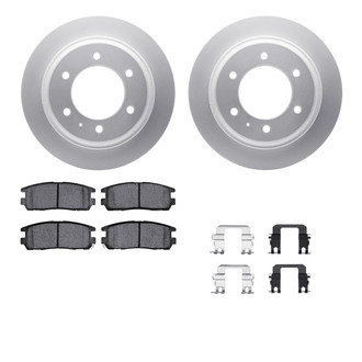 R1 Concepts® - Carbon Series Rear Brake Kit with 5000 OE Pads