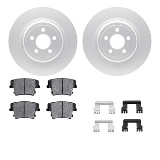 R1 Concepts® - Carbon Series Rear Brake Kit with 5000 OE Pads