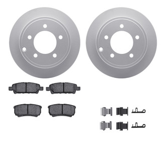 R1 Concepts® - Carbon Series Rear Brake Kit with 5000 OE Pads