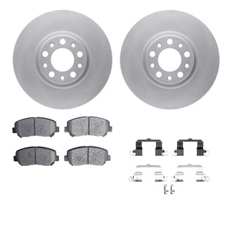R1 Concepts® - Carbon Series Front Brake Kit with 5000 OE Pads