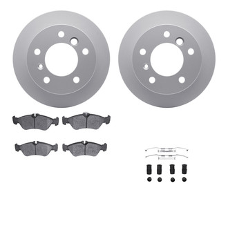 R1 Concepts® - Carbon Series Rear Brake Kit with 5000 OE Pads