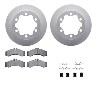 R1 Concepts® - Carbon Series Rear Brake Kit with 5000 OE Pads