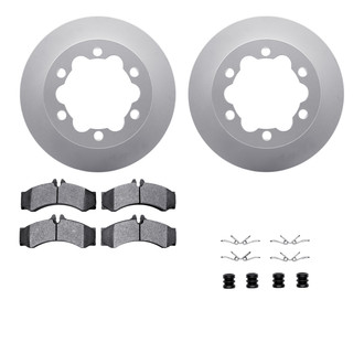 R1 Concepts® - Carbon Series Rear Brake Kit with 5000 OE Pads