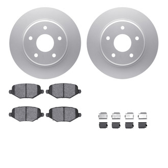 R1 Concepts® - Carbon Series Rear Brake Kit with 5000 OE Pads