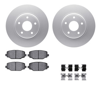 R1 Concepts® - Carbon Series Rear Brake Kit with 5000 OE Pads