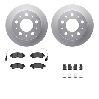 R1 Concepts® - Carbon Series Rear Brake Kit with 5000 OE Pads