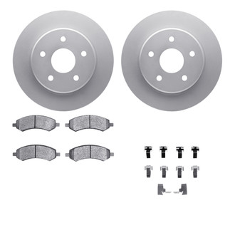 R1 Concepts® - Carbon Series Front Brake Kit with 5000 OE Pads